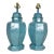Newly Lacquered Vintage Faux Bamboo Ginger Jar Lamps- A Pair For Sale