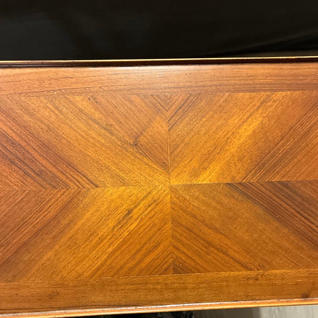 Mid 20th Century Mid-Century Italian Louis XV Style Console Table Made for Bloomingdale's in Italy For Sale - Image 5 of 10