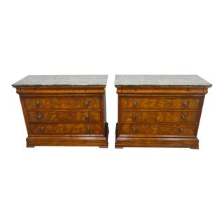 Ethan Allen Tounhouse Nightstands a Pair For Sale