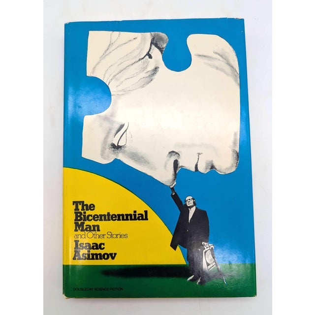 Cerulean 1970s First Edition: The Bicentennial Man & Other Stories by Isaac Asimov For Sale - Image 8 of 12
