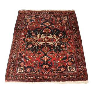 Middle Eastern Bakhtiary Rug in Wool For Sale