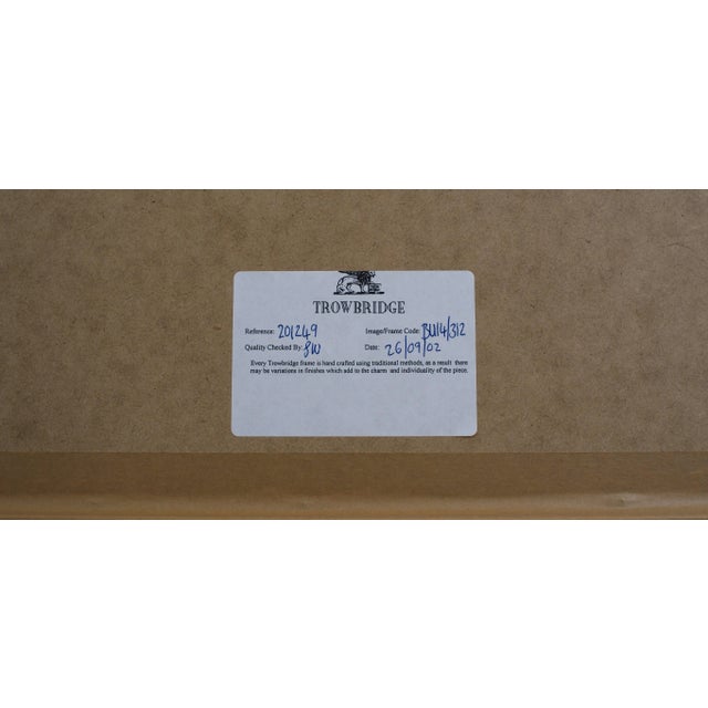 Gold Vintage Colored Engravings of Principal Front of Capitol For Sale - Image 8 of 8