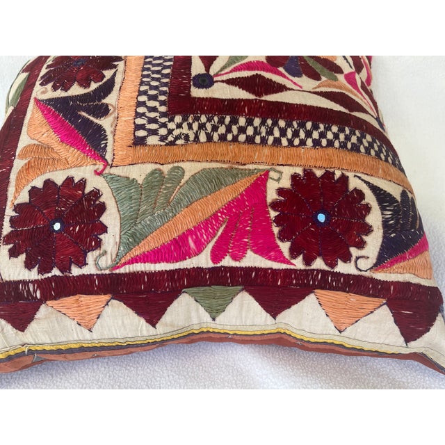 Pillow With Uzbek Textile For Sale In Los Angeles - Image 6 of 7