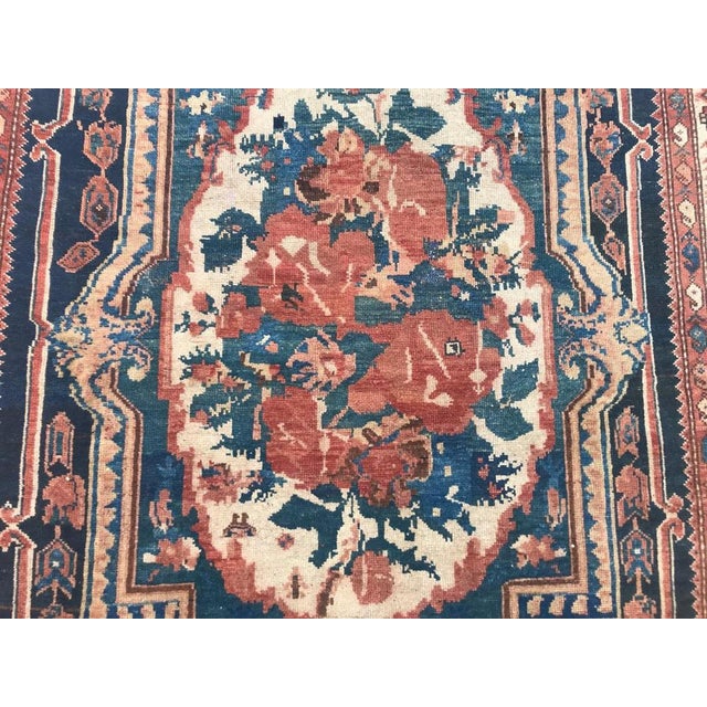 Antique Aubusson Style Mid-Eastern Rug For Sale - Image 5 of 18