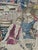Vintage French Hand Printed Tapestry Vendanges Design, 1950s For Sale - Image 6 of 18