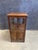 1990s Rustic Wood & Glass Display Cabinet For Sale In Boston - Image 6 of 6