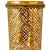 1950 Mid-Century Italian Gilt Metal Lattice & Rope Tassel Umbrella Stand, Attr. To Li Puma Firenze For Sale - Image 4 of 9