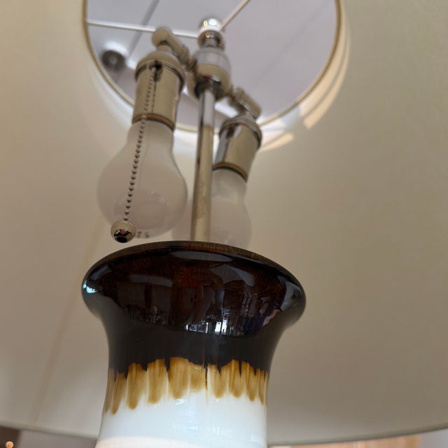 Pair of Custom Christopher Spitzmiller Table Lamps For Sale In West Palm - Image 6 of 12