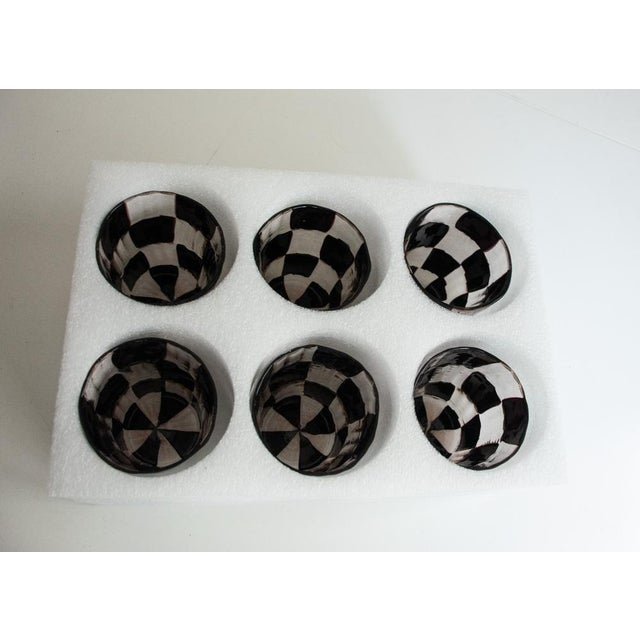 Astonishing drinking set in colored Murano canes made by Angelo Ballarin for Ribes Studio. Gio Ponti glasses are made of...