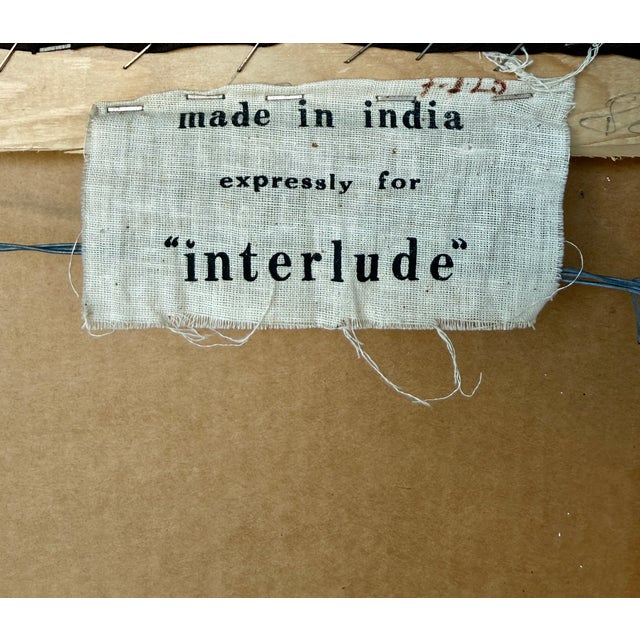Large-Scale Indian Royal Court Painting on Fabric For Sale - Image 11 of 14