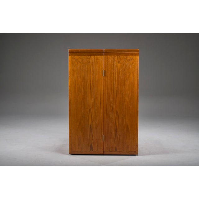 Vintage Teak Bar Cabinet by Reno Wahl Iversen for Dyrlund, Denmark, 1960s For Sale - Image 14 of 18