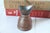 Mid 20th Century Vintage Turkish Embossed Copper Coffee Pot Ladle W/ Brass Handle For Sale - Image 5 of 10