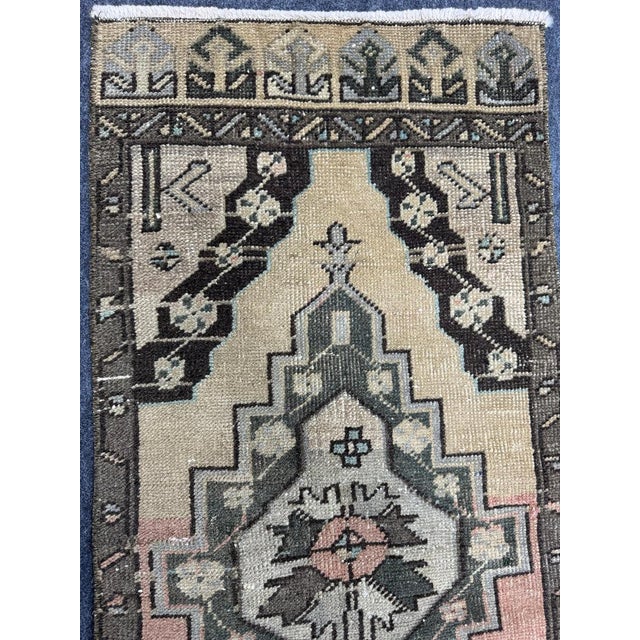 Turkish Yastik Rug 1'8" x 3'7" For Sale - Image 4 of 5