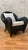 Black Malabar Woven Wicker Rattan Lounge Chairs W/ Newly Reupholstered Pillows - Set of 2 For Sale - Image 8 of 11