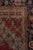 Red Antique Turkish Rug Red Blue Medallion Style Sparta Design For Sale - Image 8 of 9
