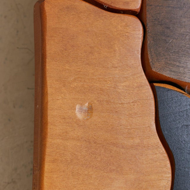 Monumental French Multi Wood Wall Sculpture by Lucien Bénière For Sale - Image 10 of 11