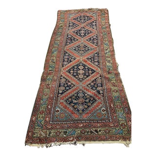 Antique Oriental Rug Runner For Sale