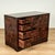 Mid-Century Modern Vintage Faux Tortoiseshell and Rosewood Chest of Drawers For Sale - Image 3 of 17