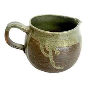 Mid Century Modern Studio Ceramic Pottery Pitcher