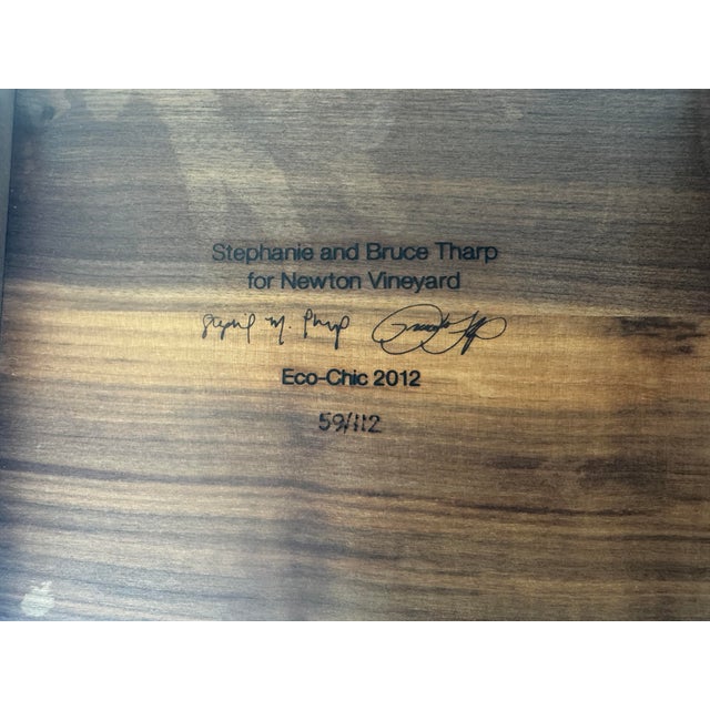 Modern Eco-Friendly Walnut Wood Puzzle Tray Signed Limited Edition From Materious, Chicago For Sale - Image 9 of 12