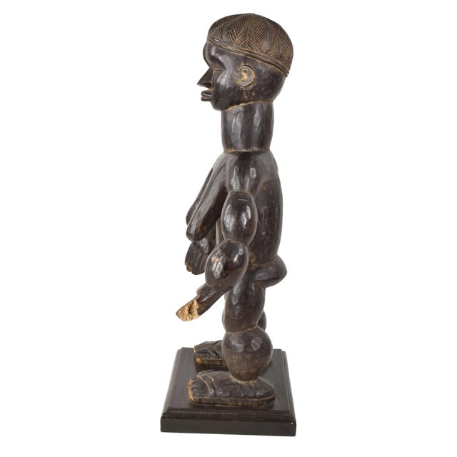 Early 20th Century Early 20th Century Dan Female Figure On Custom Base For Sale - Image 5 of 7