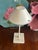 Contemporary Rechargeable Steel Lamp in White by Borges For Sale - Image 3 of 4
