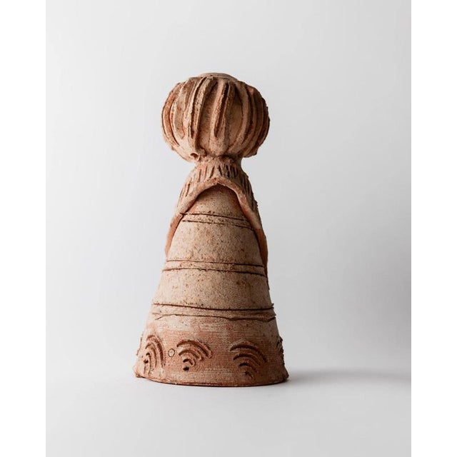 Vintage Terracotta Ceramic Sculpture, 1960s For Sale - Image 9 of 11