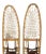 Cabin Vintage Ash, Sinew & Leather Lund Snowshoes Cottage Style For Sale - Image 3 of 9
