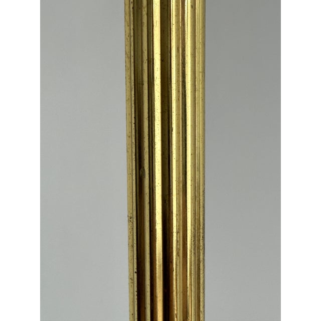 Vintage Italian Brass Hall Tree with Marble Sphere and Rotating Crown, 1960s For Sale - Image 14 of 18
