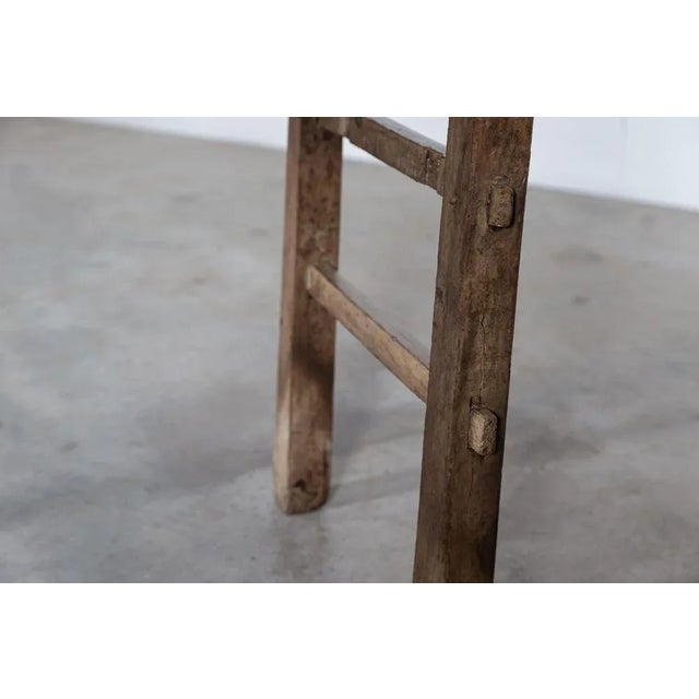 English Elm Vernacular Work Table, 1850s For Sale - Image 10 of 13