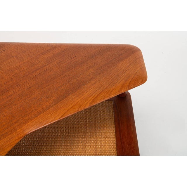 Brown Minerva Coffee Table by Peter Hvidt and Orla Mølgaard-Nielsen for France & Son, Denmark, 1960s For Sale - Image 8 of 11