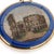 Blue Antique Italian Gold Framed Roman Colosseum Micro Mosaic Brooch, 1880 For Sale - Image 8 of 9