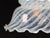 Mid 20th Century Art Nouveau Swirl Opal Glass Hanging Pendant Light For Sale - Image 4 of 10