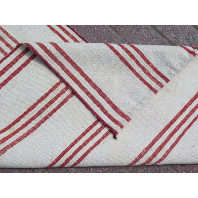 20th Century Turkish Extra Long Kilim Runner Stairs Rug For Sale - Image 4 of 11