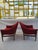 1960s Pair Milo Baughman Thayer Coggin Walnut Petite Armchairs For Sale - Image 5 of 9