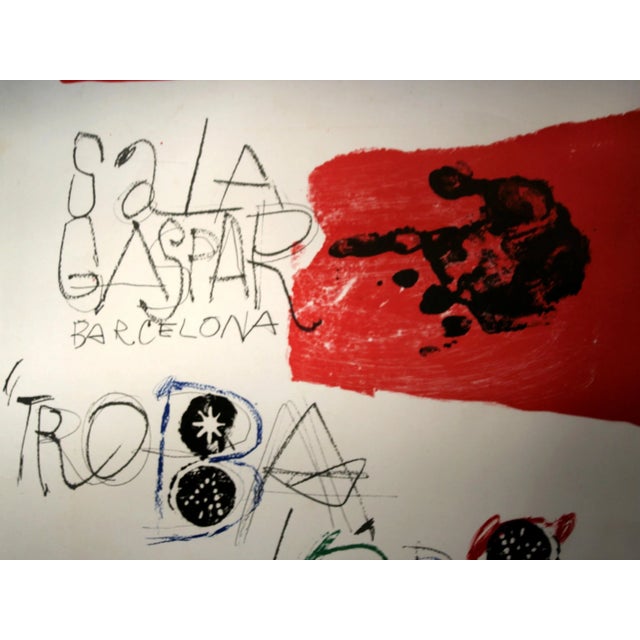 A poster for Antoni Clavé's exhibition at Sala Gaspar, Barcelona, 1970.