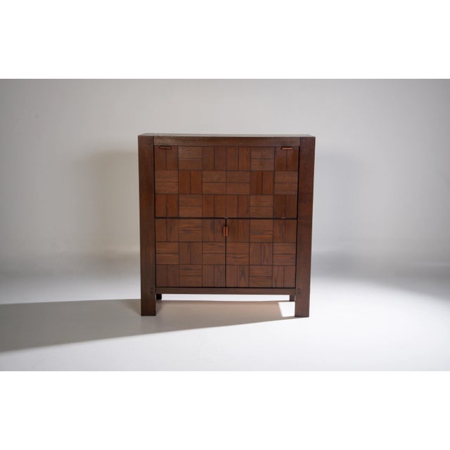 Brutalist Modena Highboard by Defour, 1970s For Sale - Image 6 of 6