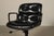 A less commonly seen double-back executive version of the parioli office chair, designed by ennio fazioli for mim roma,...