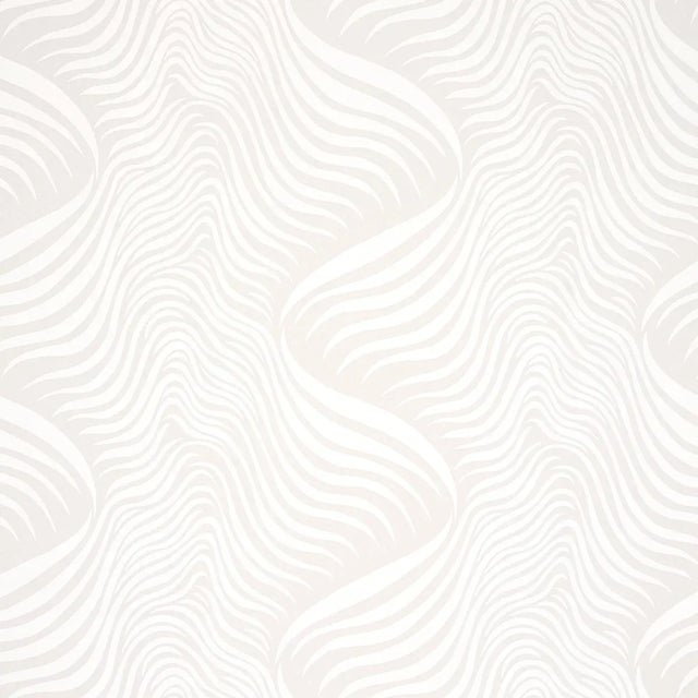 Not Yet Made - Made To Order Sample - Schumacher Sauvage Wallpaper in Dove For Sale - Image 5 of 5