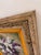 Vintage Flower Still Life in Ornate Frame For Sale In Miami - Image 6 of 8