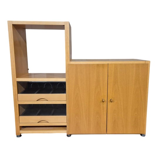 Audio Furniture in Oak from Hulsta, 1999 For Sale