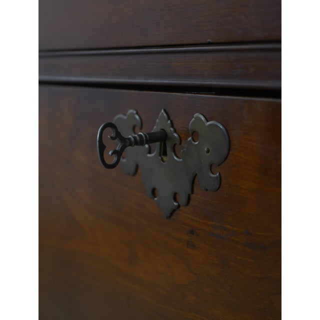 Antique 18th Century Cherry Chest on Chest Highboy For Sale - Image 10 of 15