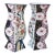 Vintage MCM Japanese Imari Porcelain Square Waisted Vases-Set of 2 For Sale