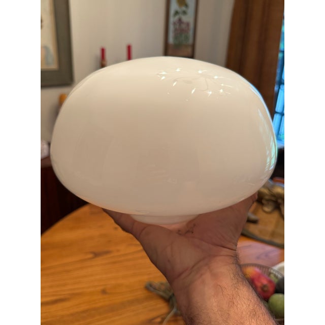 Tsao Designs Chrome and Glass Mushroom Table Lamp, New Canaan For Sale In New York - Image 6 of 13