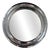 Round Chrome Mirror, Italy, 1960s For Sale