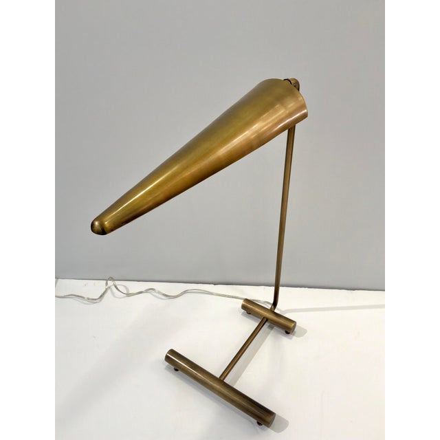 Revelation Beak Lamp Antique Brass For Sale - Image 4 of 5