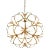 Currey & Company Sappho Orb Chandelier For Sale
