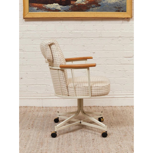 1970’s Oak Office Chair For Sale - Image 9 of 10