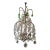 Vintage Bagues Maison Style Beaded Crystal Chandelier For Sale