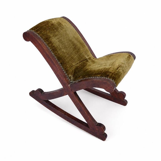 19th Century Children's Rocking Chair, 1800s For Sale - Image 9 of 9